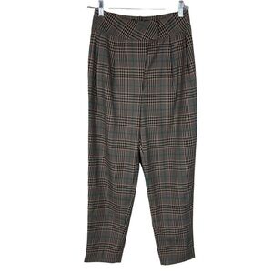 Movint Plaid Pleated Pant